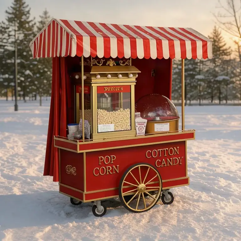 Popcorn Arabası Kiralama